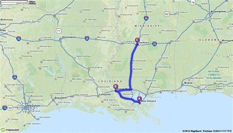 The bus journey time between Los Angeles and New Orleans is around 41h 20m and covers a distance of around 1944 miles. . Driving directions to new orleans